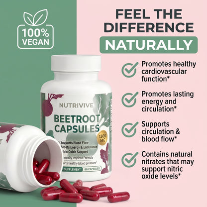 Purevia Beetroot Capsules