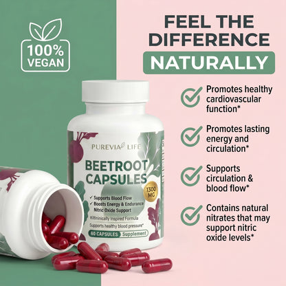 Purevia Beetroot Capsules